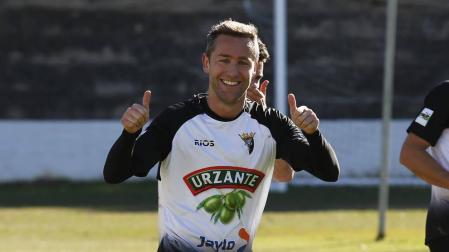 Víctor Bravo marcó un gol que rompe la dinámica del Tudelano