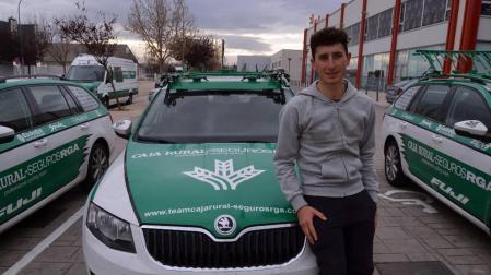 Julen Amézqueta, ciclista navarro: “Quiero confirmarme como ciclista”