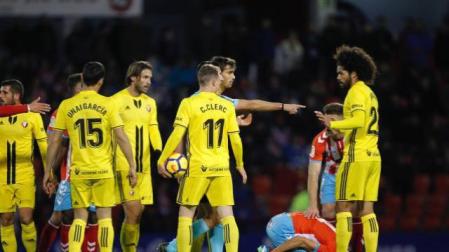 Osasuna mejora su imagen, pero paga caro un error de Aridane en Lugo