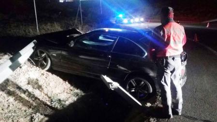 Imputado en Tudela al accidentarse tras haber bebido 12 litronas