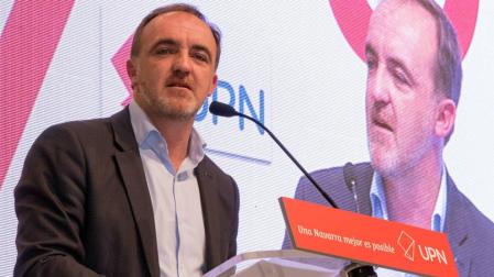 Esparza (UPN): "El gobierno nacionalista de Barkos tiene los días contados"