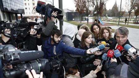 El abogado de tres de los acusados de la violación dice que "el juicio ya está visto para sentencia"