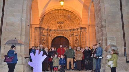 Colectivos y entidades de la merindad dicen 'no' a la violencia hacia la mujer
