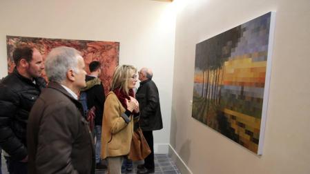 La Casa del Almirante acoge la exposición de 48 artistas riberos