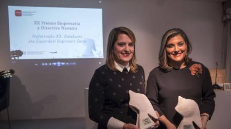 Amedna premia la trayectoria de Irene Puyada y Elisa Genua