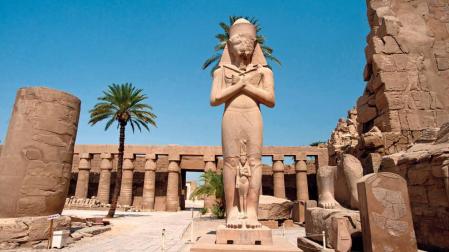Hallan 27 estatuas de la diosa faraónica de la guerra Sejmet en Luxor