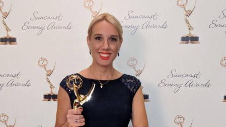 La periodista pamplonesa Adriana Navarro gana su segundo Emmy