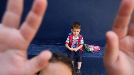 Iván Benítez: “Veía a mi hija en todos esos niños”