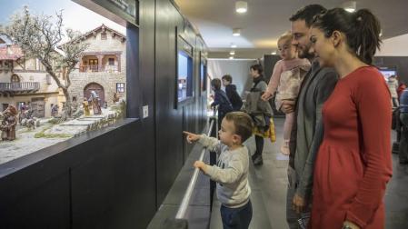 El gancho de los belenes en Pamplona