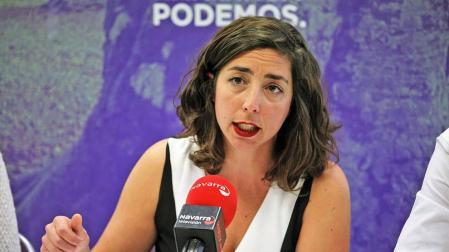 Laura Pérez pide una auditoría del recuento tras la victoria de Eduardo Santos en Podemos Navarra