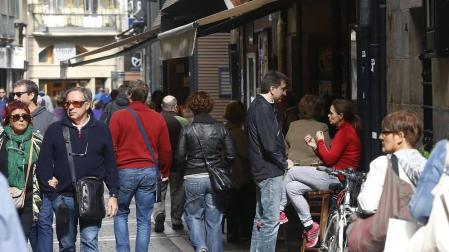 Imágenes del Casco Viejo de Pamplona