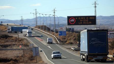 Cascante y Murchante piden solución al aumento de camiones en la N-121-C
