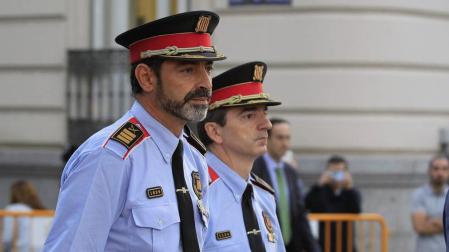 Trapero llega a la Audiencia Nacional para declarar por un delito de sedición