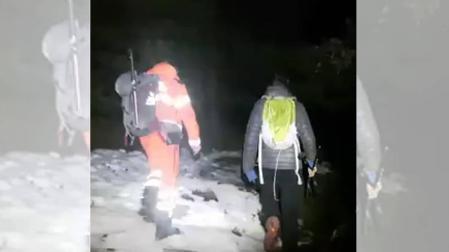 Rescatan a un senderista desorientado en el monte Baigura