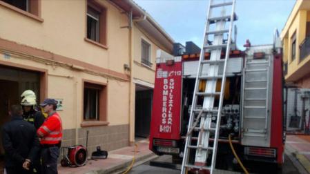 Un incendio en una vivienda de Azagra, tercer fuego en Navarra en los últimos días