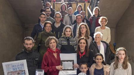 El reto solidario de dos hermanas de Estella merece el homenaje de su ciudad