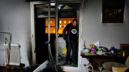 Afectados por el incendio en San Jorge: "Si nos llega a pasar de noche, no salimos"