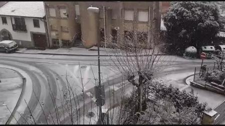 Nieve sobre Mutilva