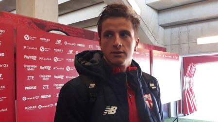 El momento de Miguel Olavide ante Osasuna