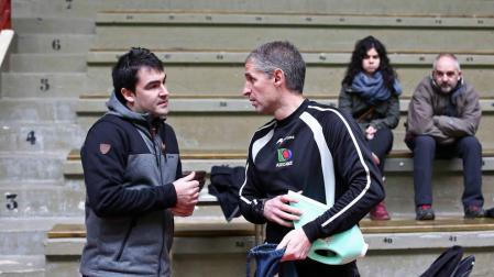 Rubén Beloki y Jon Apezetxea hacen balance del Campeonato de Parejas de pelota