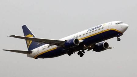 Avión de Ryanair.