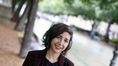 Laura Pérez, el pasado jueves en el Paseo Sarasate.