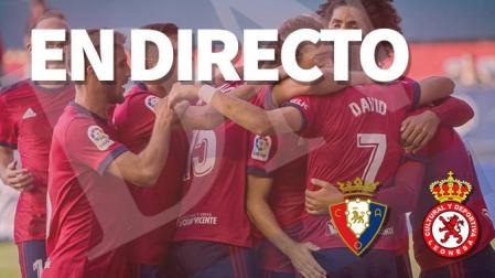 El Osasuna-Cultural Leonesa, en directo