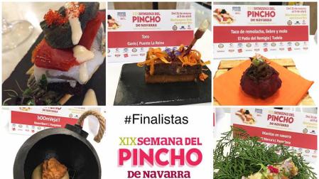 Conoce los 8 finalistas de la Semana del Pincho Navarra