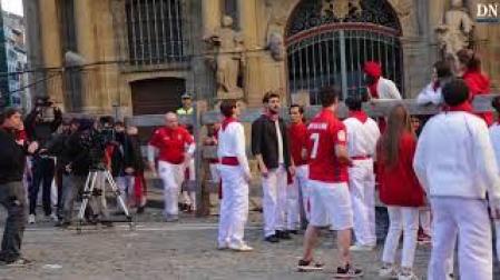 Rodaje de 'Perdiendo el este' en Pamplona