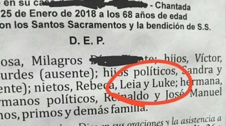 Otra esquela gallega se hace viral