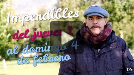 Agenda cultural de Navarra en vídeo hasta el domingo 4 de febrero