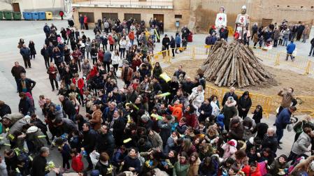 Ribaforada 'prende la mecha' de San Blas