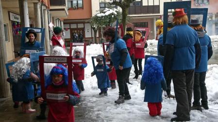 Blanco Carnaval en Lekunberri