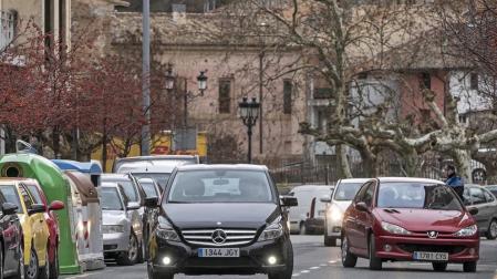 Las multas de tráfico en Estella se reducen casi a la mitad en 10 años