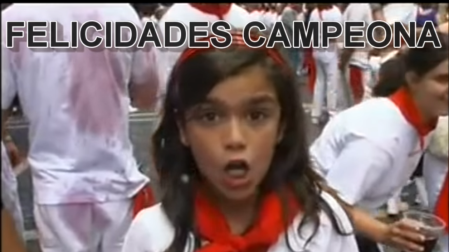 Amaia ya conquistó a las cámaras cantando Marisol en San Fermín de 2009