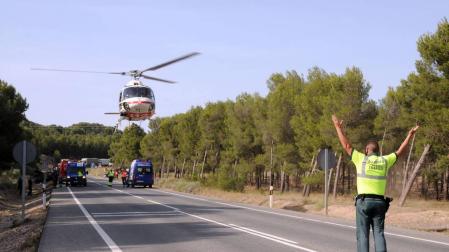 Navarra no cuenta con transporte sanitario aéreo desde finales de noviembre