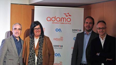 Adamo llevará la fibra óptica a 110.000 hogares de zonas rurales