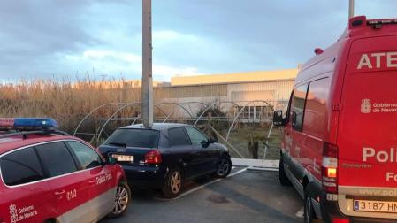 Un conductor sin puntos se salta un control en Tudela y da positivo en alcohol y drogas