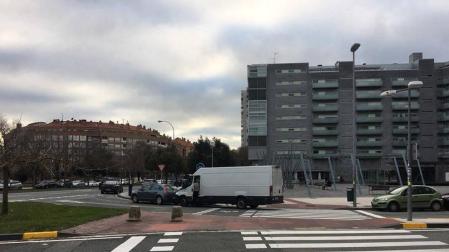 Invasiones que impiden la movilidad en Pamplona