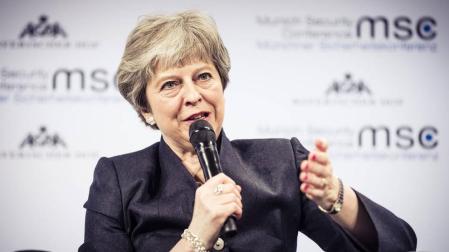 May dice que "no hay posibilidad de un segundo referéndum" sobre el brexit