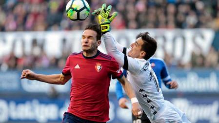 Osasuna acaba la jornada séptimo a cuatro puntos del ascenso directo