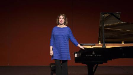 El concierto de la pianista Gabriela Montero en el Gayarre, como en otros tiempos