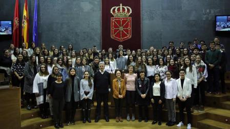 Tercer grado de los universitarios a los parlamentarios navarros