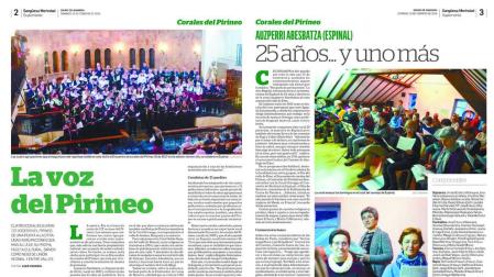 Diario de Navarra publica el domingo un suplemento especial de Sangüesa y Merindad