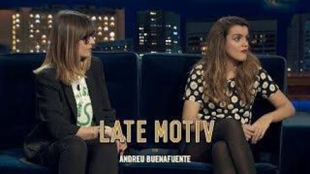 LATE MOTIV - Amaia Romero y Noemí Galera. “Somos muy fans"