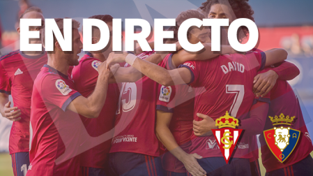 En directo, Sporting-Osasuna