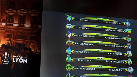 Lokomotiv y Marsella, rivales de Atlético y Athletic