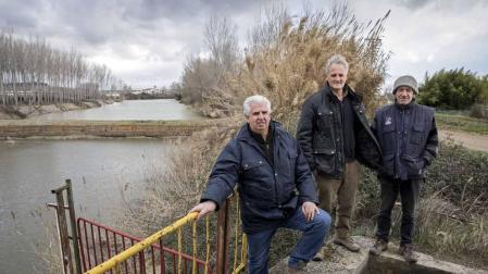 El Arga reclama su terreno en Funes, arañado por el hombre en los años 60