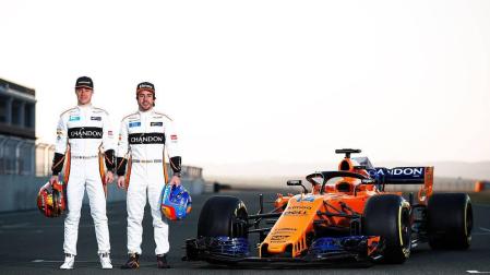 McLaren desvela en Navarra el MCL33, el nuevo coche de Alonso