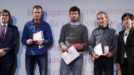 Zabalza, premiado junto a Iñurrategi, Vallejo por un rescate en el Himalaya
